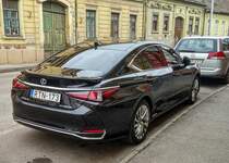 Rückansicht: Lexus ES300h. Foto: 02.2021.