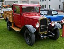LKW Citroen C4 Pritschenwagen, Bj 1928, 1600 ccm, 30 Cv, gesehen beim Oldtimertreff in Wintger. 29.05.2022  