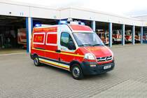 Feuerwehr Neu-Isenburg Opel Movano GW (Florian Isenburg 1/59-1) am 21.05.22 bei einen Fototermin
