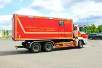 euerwehr Neu-Isenburg MAN TGS WLF2 mit AB-Atemschutz (Florian Isenburg 1/66-2) am 21.05.22 bei einen