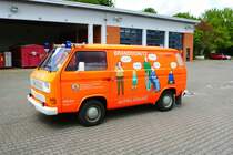 Feuerwehr Neu-Isenburg VW T3 (Florian Isenburg 1/16-2) am 21.05.22 bei einen Fototermin
