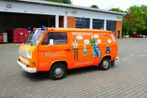 Feuerwehr Neu-Isenburg VW T3 (Florian Isenburg 1/16-2) am 21.05.22 bei einen Fototermin
