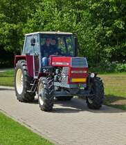 Ursus C-395 bei der Einfahrt zum Verantaltungsort des Oldtimertreffs in Wintger. 29.05.2022   