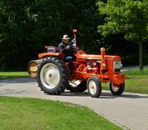 Renault Super 7D, Bj 1968, hat an der Rundfahrt bei dem Oldtimertreffen in Wintger teilgenommen. 29.05.2022   