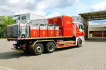 Feuerwehr Neu-Isenburg MAN TGA WLF1 mit AB-Sonderlöschmittel (Florian Isenburg 1/66-1) am 21.05.22 bei einen Fototermin