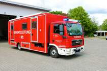 Feuerwehr Neu-Isenburg MAN TGL ELW2 des Kreis Offenbach (Florian Kreis Offenbach 12-1) am 21.05.22 bei einen Fototermin