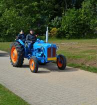 Fordson Dexta, hat an der Rundfahrt bei dem Oldtimertreffen in Wintger teilgenommen. 29.05.2022   