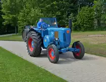 Lanz Bulldog, hat an der Rundfahrt bei dem Oldtimertreffen in Wintger teilgenommen. 29.05.2022   