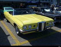 Pontiac Bonneville an der Oldtimer Ausstellung auf dem Flughafen Bleienbach am 29.05.2022