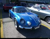 Renalut Alpine an der Oldtimer Ausstellung auf dem Flughafen Bleienbach am 29.05.2022