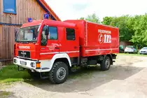 Feuerwehr Bad Schwalbach MAN GW-L am 21.05.22 beim Tag der offenen Tür