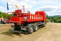 Feuerwehr Bad Schwalbach Scania WLF (Florian Schwalbach 1/66-1) mit dem AB Tank am 21.05.22 beim Tag der offenen Tür