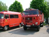 IFA W50LA/TLF beim Oldtimertreffen in Hartmannsdorf am Nutzfahrzeugmuseum.