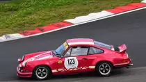 #123 Porsche 911 Carrera RSR, Frers Klaus-Dieter, Salewsky Nick beide Deutschlan,  beim ADAC 1000Km Rennen am 17.Sep.2021 auf dem Nürburgring, die Rückkehr der Langstrecken-Legende eine erfolgreiche Premiere am Nürburgring: 100 Teams gingen über fast 7 Stunden und 38 Runden am zweiten Septemberwochenende 2021 ins Rennen auf dem Gesamtkurs. 1000km galt es zu bewältigen