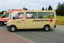 DRK OV Pfungstadt Mercedes Benz Sprinter am 04.06.22 beim Tag der offenen Tür des THW