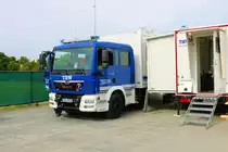 THW Darmstadt MAN TGM Funkwagen am 04.06.22 beim Tag der offenen Tür des THW