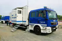 THW Darmstadt MAN TGM Funkwagen am 04.06.22 beim Tag der offenen Tür des THW