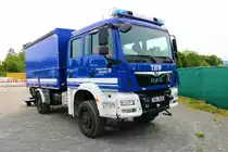 THW Darmstadt MAN TGM Funkwagen am 04.06.22 beim Tag der offenen Tür des THW