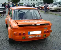 Heckansicht eines NSU TT. Oldtimertreffen Flughafen Essen/Mülheim am 06.06.2022.