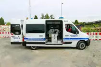 THW Darmstadt Renualt Master Führungsstelle am 04.06.22 beim Tag der offenen Tür des THW