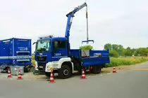 THW Michelstadt MAN TGM LKW am 04.06.22 beim Tag der offenen Tür des THW