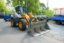 THW Pfungstadt Liebherr 528 Radlader am 04.06.22 beim Tag der offenen Tür des THW