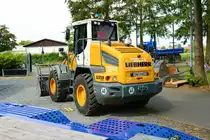 THW Pfungstadt Liebherr 528 Radlader am 04.06.22 beim Tag der offenen Tür des THW