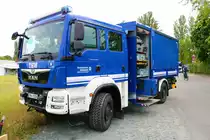 THW Pfungstadt MAN LKW am 04.06.22 beim Tag der offenen Tür des THW