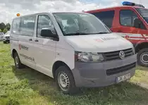 =VW T 5 vom Malteserbildungszentrum HRS abgestellt auf dem Parkplatzgelände der RettMobil 2022 in Fulda, 05-2022