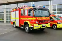 Feuerwehr Ingelheim Mercedes Benz Atego HLF20 am 05.06.22 beim Tag der offenen Tür
