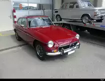  MG Van der Oldtimer Ausstellung auf dem Flughafen Bleienbach am 29.05.2022