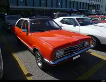 Ford Taunus GXL an der Oldtimer Ausstellung auf dem Flughafen Bleienbach am 29.05.2022
