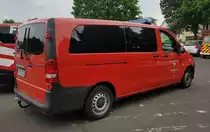 =MB Vito vom Kreisfeuerwehrverband des Landkreises ROSTOCK steht anl. vom Internationalen Jugendfeuerwehr-Wettbewerb 2022 in 36100 Petersberg, Mai 2022