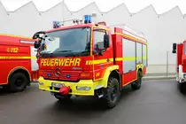 Feuerwehr Ingelheim Mercedes Benz Atego RW am 05.06.22 beim Tag der offenen Tür