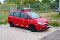 Feuerwehr Ingelheim Opel Zafira MTW am 05.06.22 beim Tag der offenen Tür