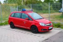 Feuerwehr Ingelheim Opel Zafira MTW am 05.06.22 beim Tag der offenen Tür