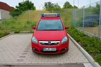 Feuerwehr Ingelheim Opel Zafira MTW am 05.06.22 beim Tag der offenen Tür