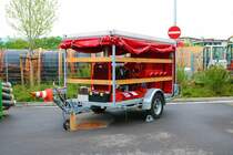 Feuerwehr Ingelheim Pumpenanhänger am 05.06.22 beim Tag der offenen Tür