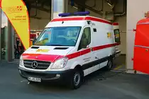 ASB Mercedes Benz Sprinter KTW am 11.06.22 in Eschborn 