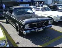 Plymouth Barracuda an der Oldtimer Ausstellung auf dem Flughafen Bleienbach am 29.05.2022
