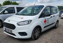 =Ford vom DRK KV CLOPPENBURG steht auf dem Parkplatzgelände der RettMobil 2022 in Fulda, 05-2022