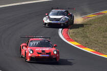 #777 Sam DeJonghe, #2 Ghislain Cordeel, Fahrzeug:Porsche 911 GT3 Cup(992), Model 2022. Porsche Carrera Cup Benelux im Rahmenprogramm, der FIA WORLD ENDURANCE CHAMPIONSHIP 2022 / 6 HOURS OF SPA-FRANCORCHAMPS 7.Mai 2022