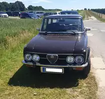 Frontansicht eines Alfa Romeo Giulia Nuova Super 1600. Ratingen am 12.06.2022.