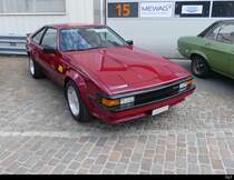 Toyota Celica an der Oldtimer Ausstellung auf dem Flughafen Bleienbach am 29.05.2022