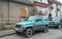 Diesen Daihatsu Feroza habe ich in Februar 2021 gesehen.