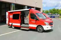 Feuerwehr Eschborn Mercedes Benz Sprinter GW ABC Erkunder am 11.06.22 in Eschborn beim der offenen Tür