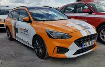 =Ford Focus von  oneplus , gesehen auf dem Parkplatzgelände der RettMobil 2022 in Fulda, 05-2022