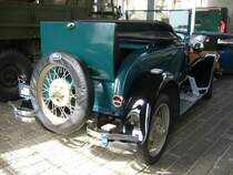 Heckansicht eines Ford Model A Roadster Standard. Oldtimertreffen an der  Alten Dreherei  in Mülheim an der Ruhr am 18.06.2022.