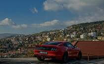 Rückansicht: Ford Mustang 6. Generation. Foto: 11.2020.