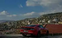 Rückansicht: Ford Mustang 6. Generation. Foto: 11.2020.